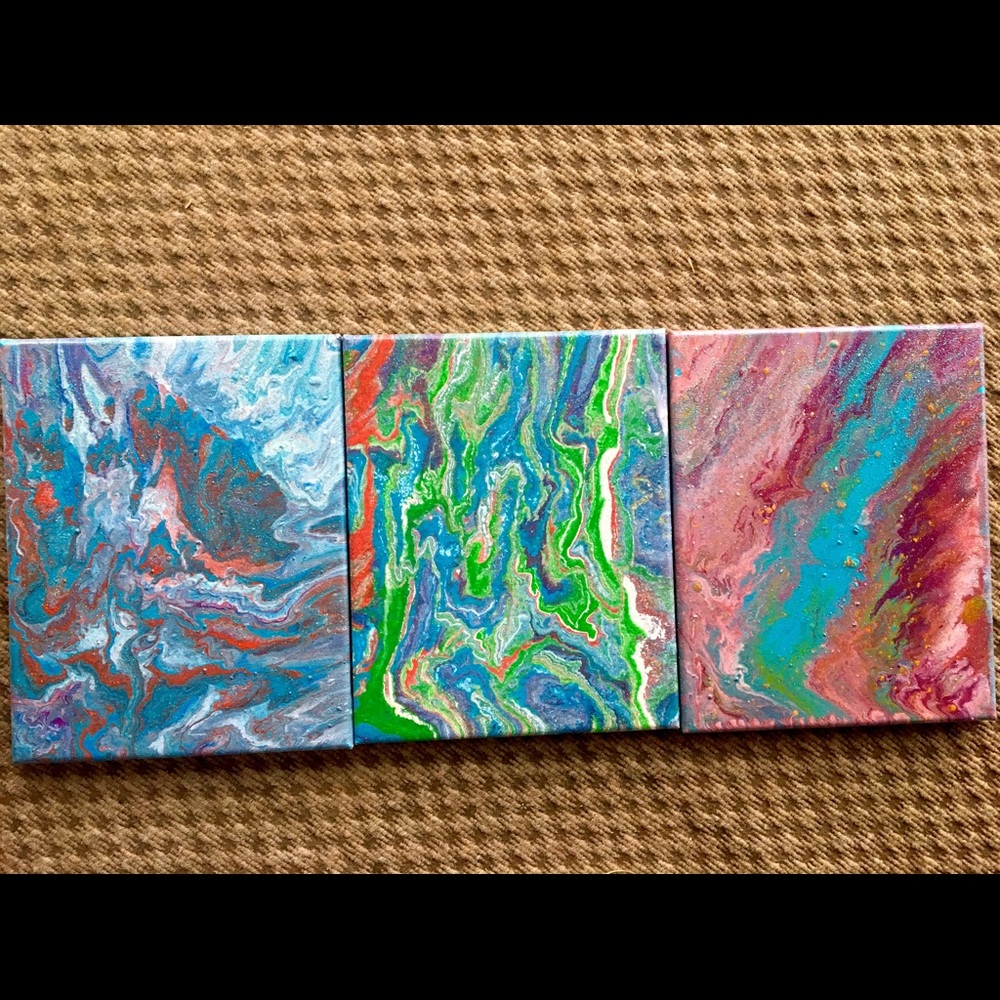 Fluid art painting!